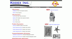 Desktop Screenshot of kodexray.com